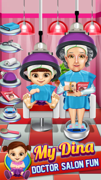 My Dina Salon Doctor Kids Games Girls  Boys