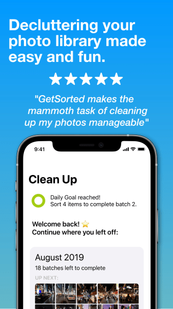 GetSorted: Clean Up Photos