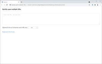 Quickly open multiple URLs