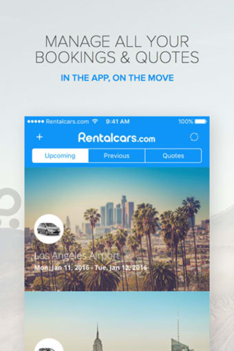 Rentalcars.com Car rental App
