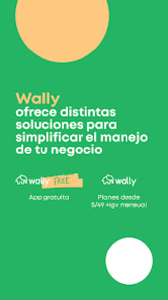 Wally: Facturacion y Venta