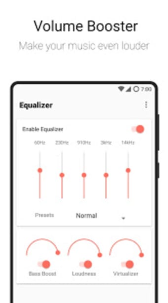 Flat Equalizer - Bass Booster  Volume Booster