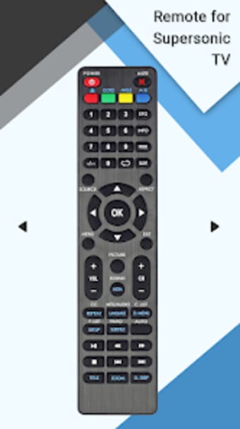 Remote for Supersonic TV