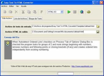 Easy Text To HTML Converter