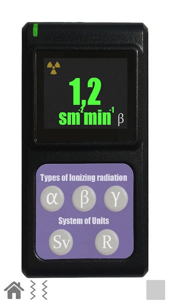 Radiation dosimeter simulator