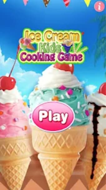 Ice Cream Maker  Kids Game