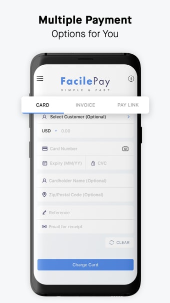 Stripe Payments App: FacilePay