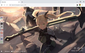 Kikoru Shinomiya Wallpapers New Tab Extension by Gameograf