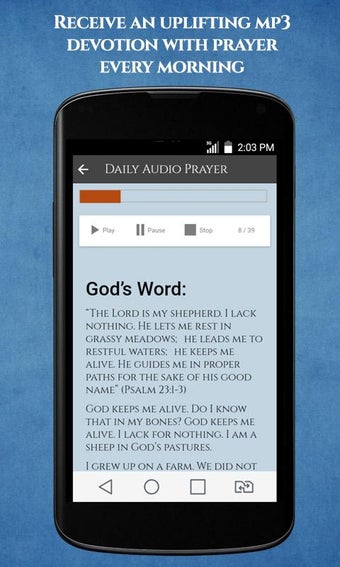 Daily Prayer Bible Quotes MP3