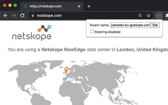 Netskope Chrome Extension