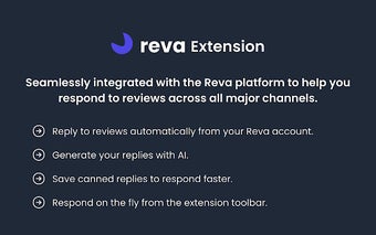 Reva - Review Management for Hotels & Rentals