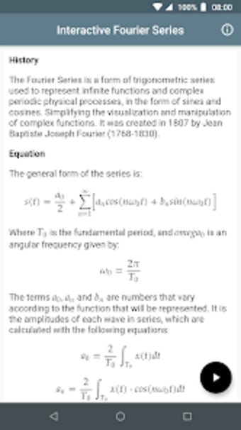 Interactive Fourier Series