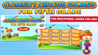 Circus Grade 5 Learning Games