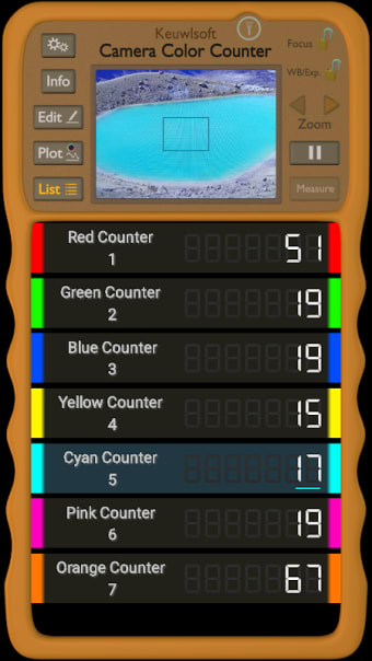 Camera Color Counter