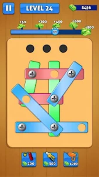 Screw Pin Nuts and Bolts Games