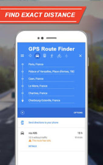 Route GPS Navigation - Maps  Driving Directions