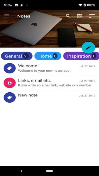 Notes App Notepad