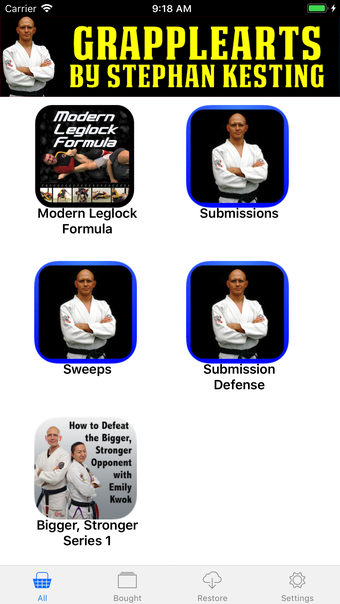 BJJ Master App by Grapplearts