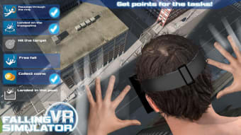 Falling VR Simulator