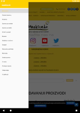 maskice.hr - Official Android Application