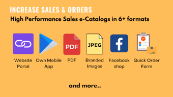 B2B Catalog Maker  Sales App