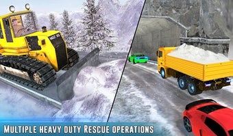 Snow Driving Rescue Plow Excavator Crane Operator