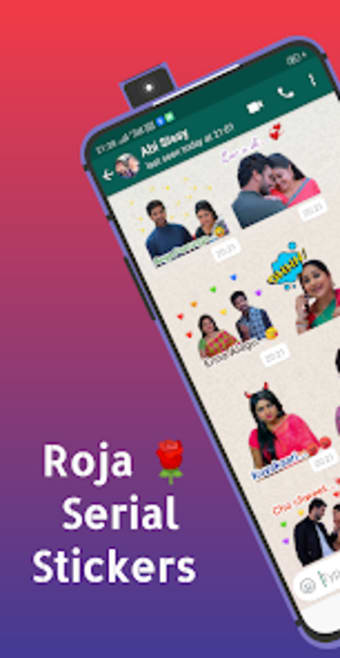 Roja - Tamil Serial Stickers