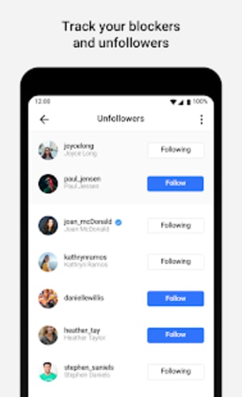FollowMeter - Unfollowers Analytics for Instagram