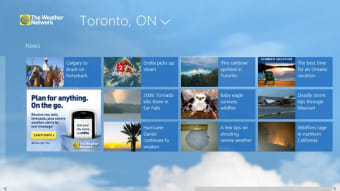 The Weather Network for Windows 10
