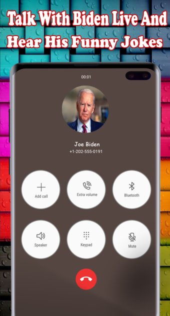Fake Call Video  From Joe Biden 2020