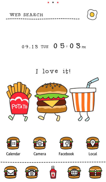 Silly Burgers  Funny Theme