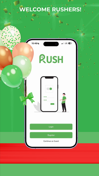 Rush: Food  Grocery delivery