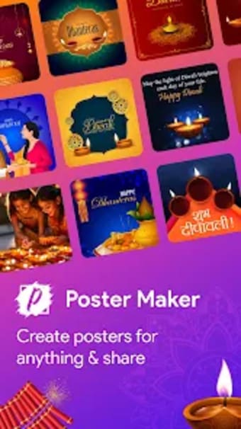 Diwali Poster Maker  Wishes