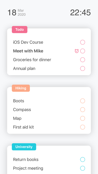 Listify - Simple Todo App