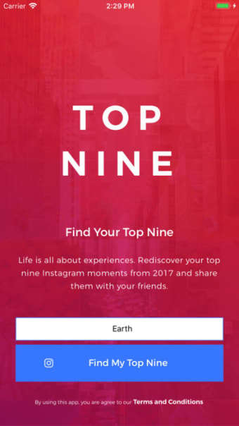 Top Nine for Instagram 2020 -