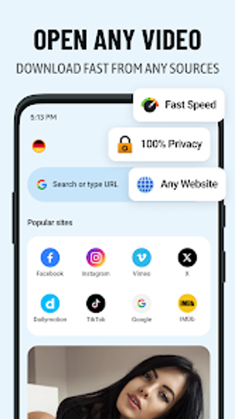 X Browser Lite - Private VPN