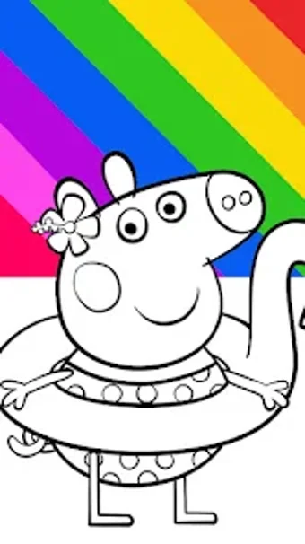 Peppo Piglet Coloring Book