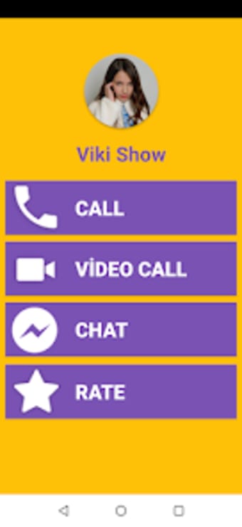 Viki Show Fake Video Call - Vi