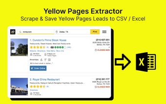 YPExtract - Lead Extractor for Yellow Pages