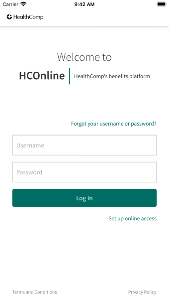 HCOnline - HealthComp