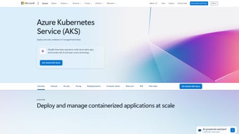 Image 0 for Azure Kubernetes Service …