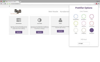 BBB Moodle Prettifier