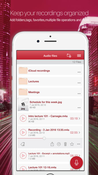 Audio player by iDoceo