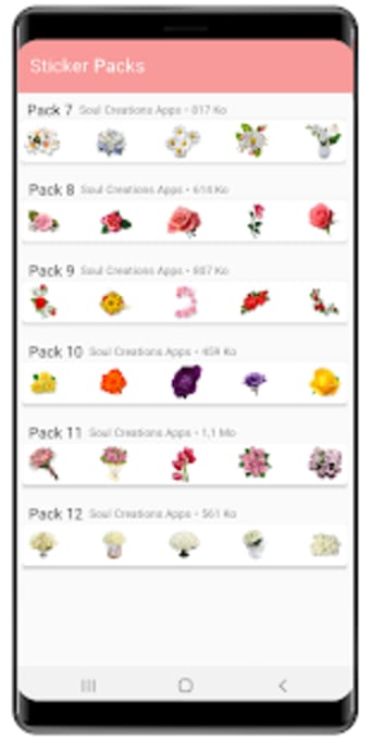 New WAStickerApps Flowers Roses Stickers 2020