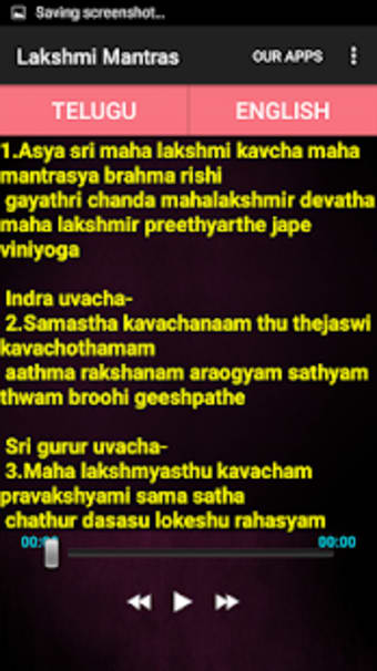 Lakshmi Mantras with Lyrics - HD Audio