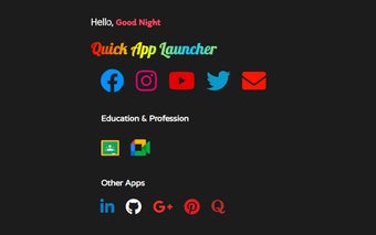 quick app launcher