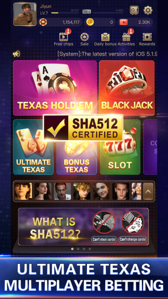 Pocket Texas Holdem