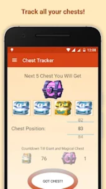 Chest Tracker  Calculator