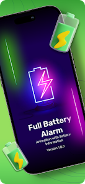 100 Full Battery Charge Alarm