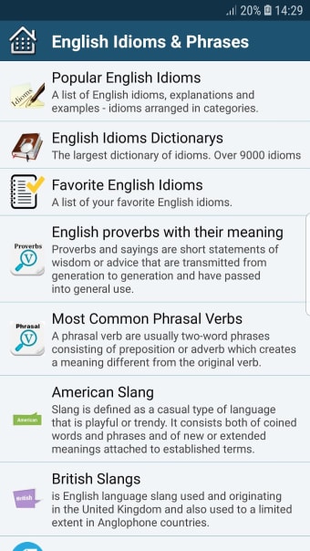 All English Idioms  Phrases